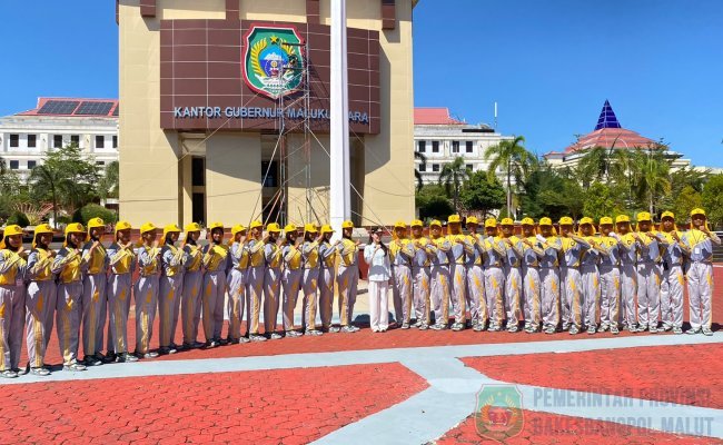 Sherly Laos Kobarkan Semangat Calon Paskibraka Maluku Utara Jelang HUT RI ke-81ke-81 Sherly Laos Kobarkan Semangat Calon Paskibraka Maluku Utara Jelang HUT RI ke-81ke-81